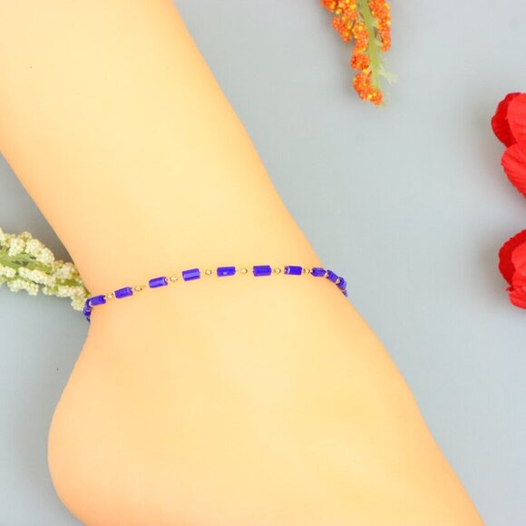 "Handmade Anklet – A Stylish Choice for Women, Thoughtful Gift Idea, EVCH1316 - Picture 6 of 9